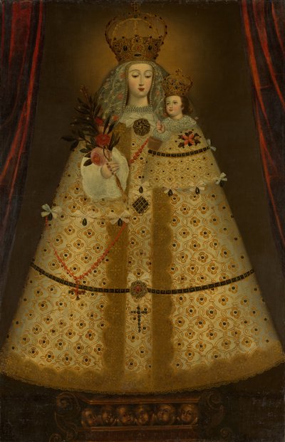 Panna Maria Guápulo, 18. století. od Peruvian