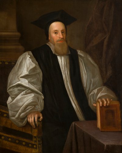 Portrét Johna Bridgemana, biskupa z Chesteru (1577-1652), kolem 1638-52 (olej na plátně) od Peter (attr.to) Lely