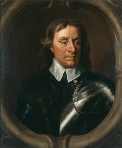 Oliver Cromwell, kolem 1653-55 (olej na plátně) od Peter (studio of) Lely
