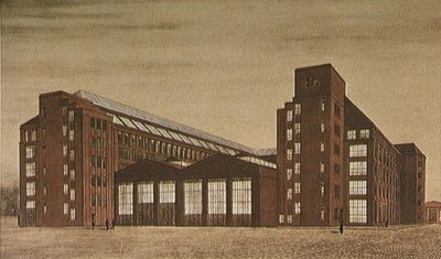 AEG High Tension Factory, Berlín od Peter Behrens