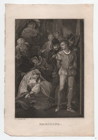 Parisina, asi 1850 (rytina) od Peter Carl Geissler