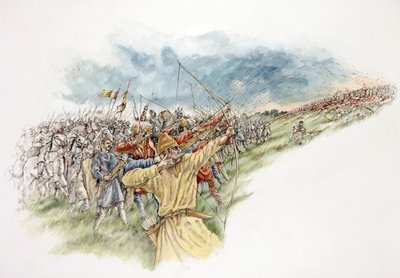 Bitva u Hastings, 1066, c1990-2010 od Peter Dunn