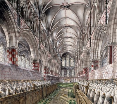 Opatství Rievaulx, 13. století, c1990-2010 od Peter Dunn