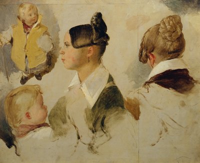 Figurální studie od Peter Fendi