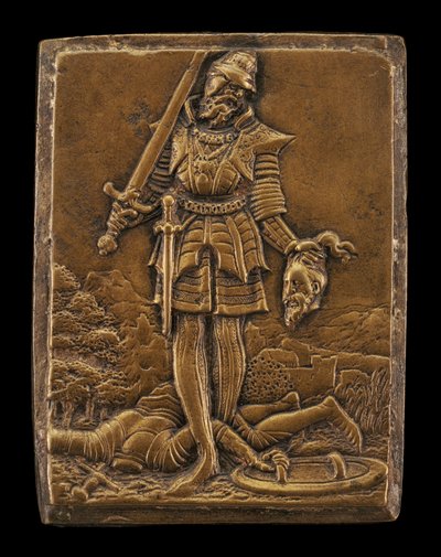 Vítězný válečník, 1543 nebo dříve. od Peter Flötner
