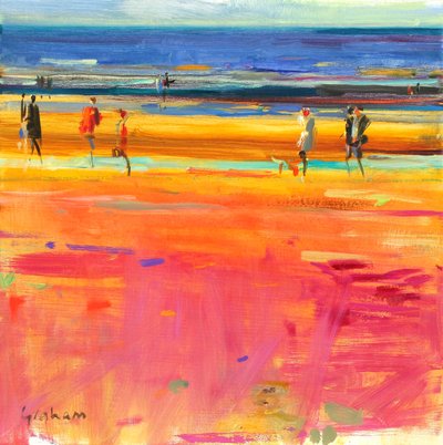Boulevard de la Plage, 2011 od Peter Graham (Contemporary)