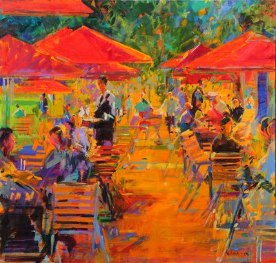 Tuilerijská zahrada od Peter Graham (Contemporary)