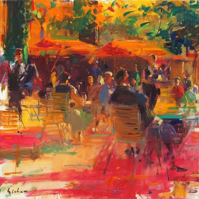 Zrání slunce, Paříž od Peter Graham (Contemporary)