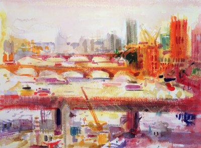 Monets Muse, 2002 (wc na papíře) od Peter Graham (Contemporary)