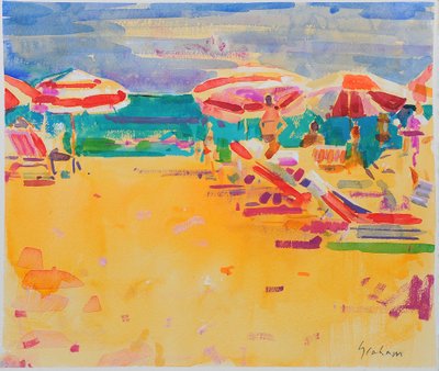 Ocean Beach od Peter Graham (Contemporary)
