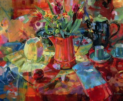 Kytice Sienna od Peter Graham (Contemporary)