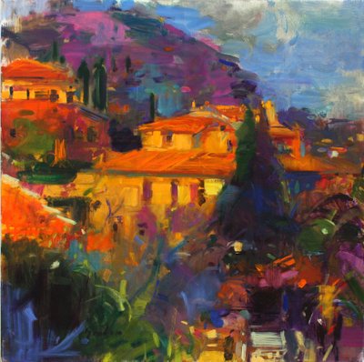 Svatý Pavel de Vence od Peter Graham (Contemporary)
