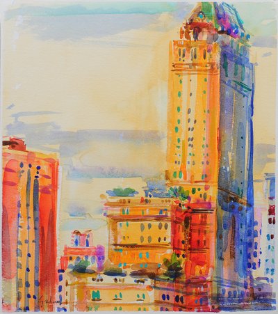 Pierre, New York od Peter Graham (Contemporary)