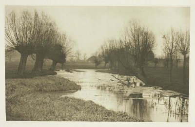 Zadní voda na řece Lea od Peter Henry Emerson