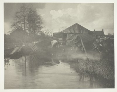 Loděnice v Norfolku od Peter Henry Emerson