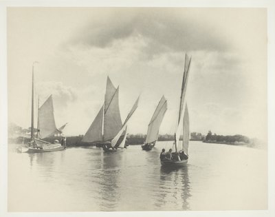 Plavební zápas v Horningu od Peter Henry Emerson