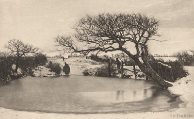 Zimní ráno od Peter Henry Emerson