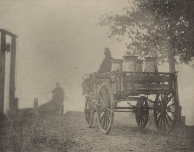Na trajektu – mlžné ráno od Peter Henry Emerson