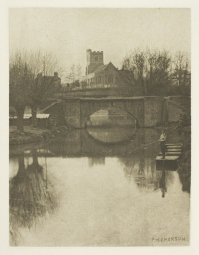 Kostel Broxbourne od Peter Henry Emerson