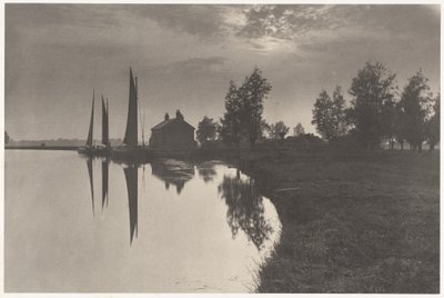 Cantley: wherries čekající na obrat přílivu od Peter Henry Emerson