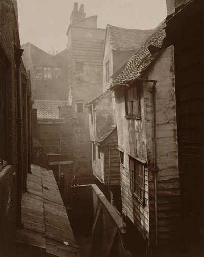 Cloth Fair, Smithfield kolem roku 1875 od Peter Henry Emerson