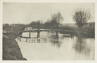 Lávka pro pěší poblíž Kaštanu od Peter Henry Emerson