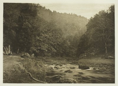 V Dove Dale (Staffordshire Side) od Peter Henry Emerson