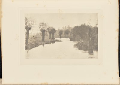 Ústí řeky Ash od Peter Henry Emerson