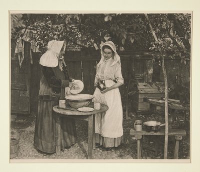 Paní Peck a Mary Critten od Peter Henry Emerson