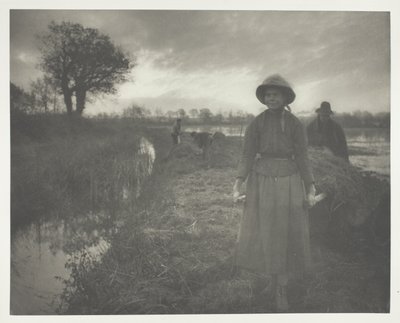 Poling the Marsh Hay od Peter Henry Emerson