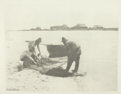 Tavení na řece Blythe (Suffolk) od Peter Henry Emerson