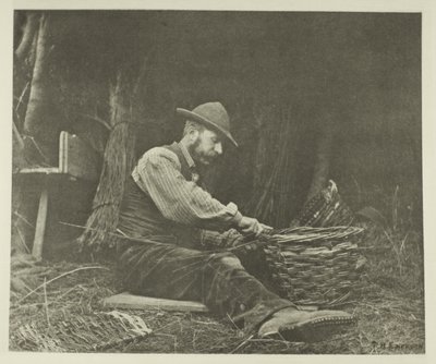 The Basket-Maker (Norfolk) od Peter Henry Emerson