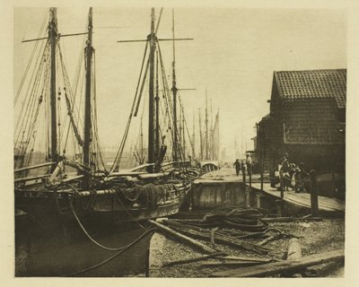 The Quays v době večeře od Peter Henry Emerson