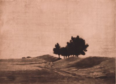 Večerní krajina od Peter Vilhelm Ilsted