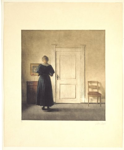 Interiér od Peter Vilhelm Ilsted
