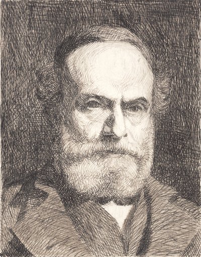 Umělcův otec od Peter Vilhelm Ilsted