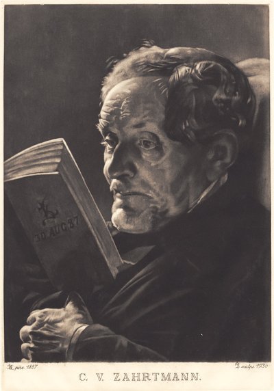 Vedoucí lékař C. V. Zahrtmann od Peter Vilhelm Ilsted