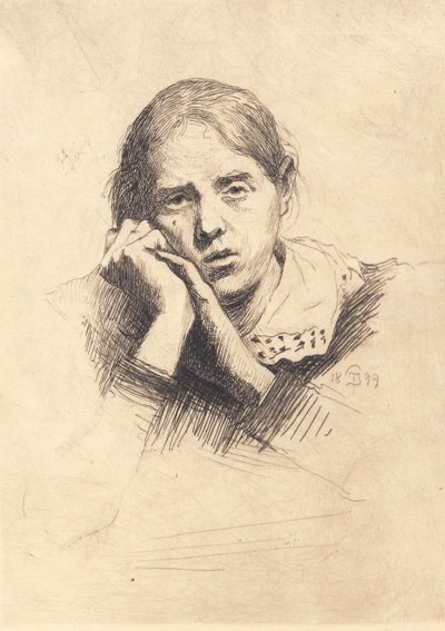 Portrét mé ženy od Peter Vilhelm Ilsted