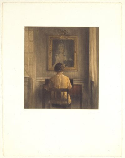 U spinetu od Peter Vilhelm Ilsted