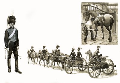 A Day in the Life of... a gunner boy: When Danger Ride on Parade od Peter Jackson
