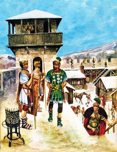 Římská vojenská pevnost v Británii od Peter Jackson