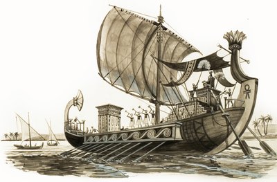 egyptská galéra od Peter Jackson