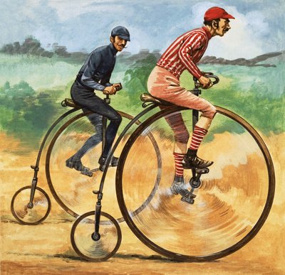 Once Upon a Time... Jízdní kola po věky. Penny Farthing od Peter Jackson