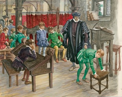 Trest ve škole v době Tudorovců od Peter Jackson