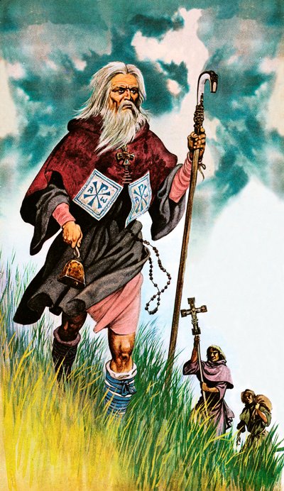 Svatý Patrik nese Boží poselství napříč Irskem pěšky od Peter Jackson