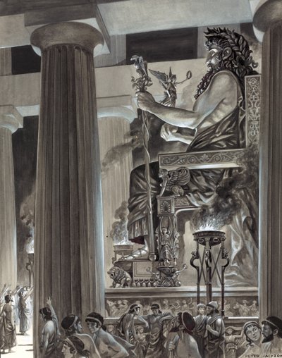 Socha Dia v Olympii od Peter Jackson