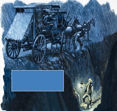 The Overland Stage: Outlaws and Indians od Peter Jackson