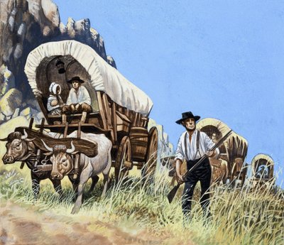 The Overland Stage: Outlaws and Indians od Peter Jackson