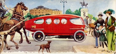 Torpédové auto Ricotti z roku 1913 o roky předběhlo dobu od Peter Jackson