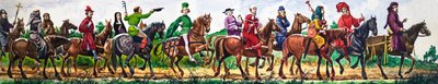 Podivuhodný příběh Británie: Básník Chaucer a poutníci od Peter Jackson